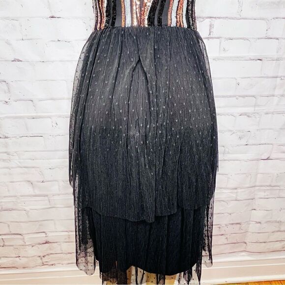 Dress the Population Kady Black Sequin Tulle dress - Picture 5 of 10